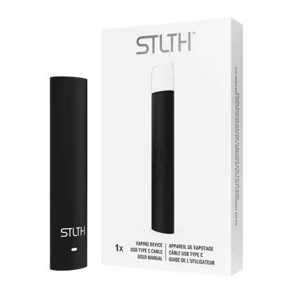 STLTH Type-C Vape Device Kit – Rubberized - Type-C Black, Type-C Grey