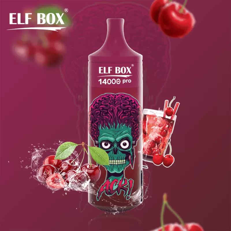 ELF BOX RGB14000 Pro Puffs | 0%-5% strength, LED display, bulk disposable vape - Aiviouvapes - Image 3