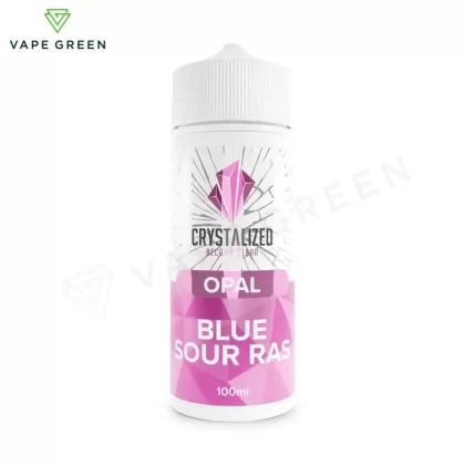 Opal – Blue Sour Raspberry Shortfill E-Liquid by Crystalized 100ml