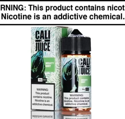Mighty Mint by Cali Juice 100mL - Vapejuice
