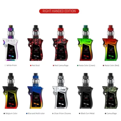 SMOK MAG 225W Starter Kit Right-Handed Edition With TFV12 Prince Tank 8ML - Royal Blue White / EU Edition-Right