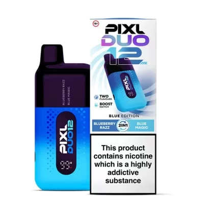Pixl Duo 12 Prefilled Pod Kit - Flavour#Blue Edition>Cherry Edition>Fantasy Edition>Lemonade Edition>Lime Edition>Mint Edition>Pink Edition>Purple Edition>Raspberry Edition>Red Edition>Straw