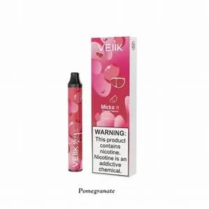 VEIIK MICKO TT DISPOSABLE 600 PUFFS POMEGRANATE