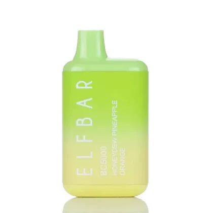 ELF BAR BC5000 5000 Puffs Disposable Vape – 13ML Honeydew Pineapple Orange