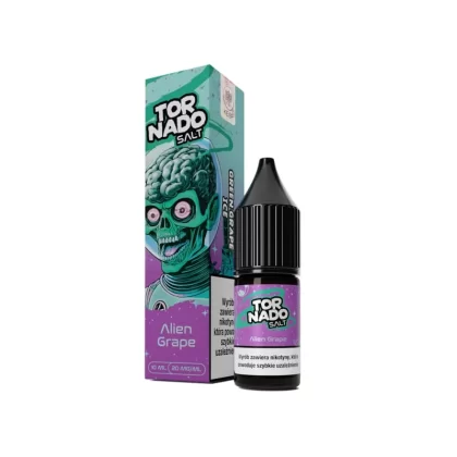 Liquid Tornado Salt 10ml 20mg Alien Grape