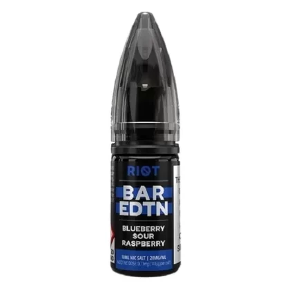 Riot Squad Bar Edition Blueberry Sour Raspberry Nic Salt E Liquid – Bar Edition (10ml)