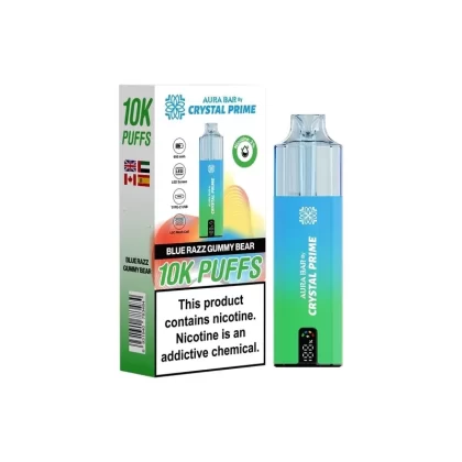 Aura Bar Crystal Prime 10k Prefilled Vape Kit