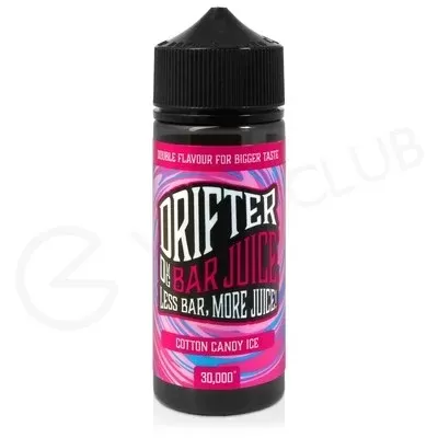 Cotton Candy Ice Shortfill E-Liquid by Drifter Bar Juice 100ml - Ecigpremium