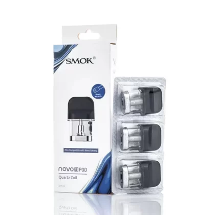 SMOK Novo 2 Replacement Pods - Pack of 3 - 1.4 ohm DC MTL