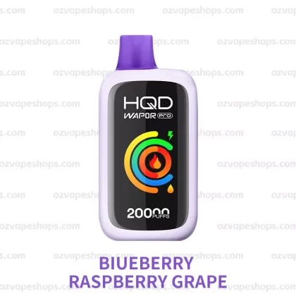 HQD Cuive Slick 20000 – Raspberry Grape - Ozvapeone
