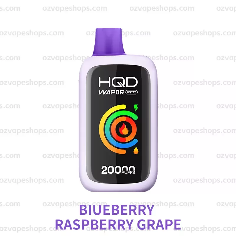 HQD Cuive Slick 20000 – Raspberry Grape - Ozvapeone