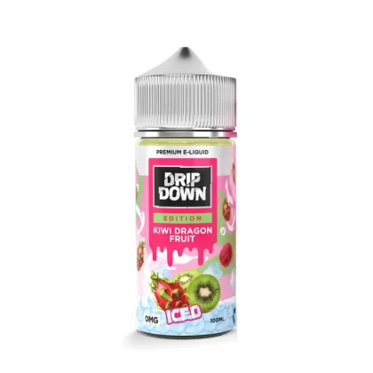 Drip Down Edition Series – Kiwi Dragon Fruit Ice 100ml (0/3/6 mg) - Vapebazaar Pk