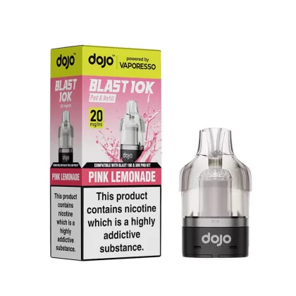 Vaporesso DOJO Blast Pod & Refill For 10K or 30K Device – Pink Lemonade