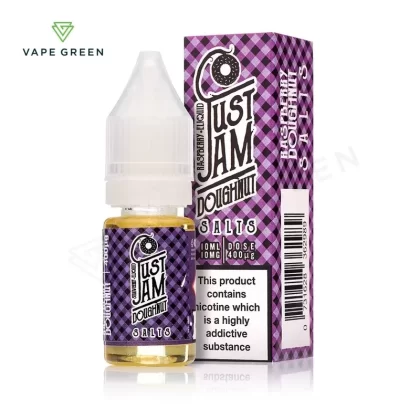 Raspberry Doughnut Nic Salt E-Liquid by Just Jam