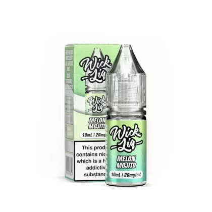 Wick Liq Bar Juice Melon Mojito 10ml Nic Salts E-Liquid - Vapestore Co