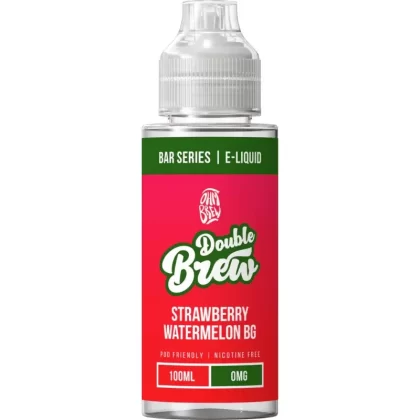 OHM BREW DOUBLE BREW STRAWBERRY WATERMELON BG 100ML SHORTFILL E-LIQUID