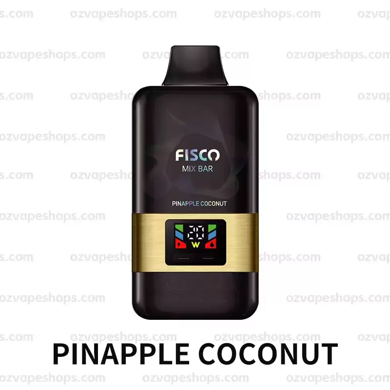 Fisco Max Bar 12000 Puffs – Pineapple Coconut - Ozvapeone