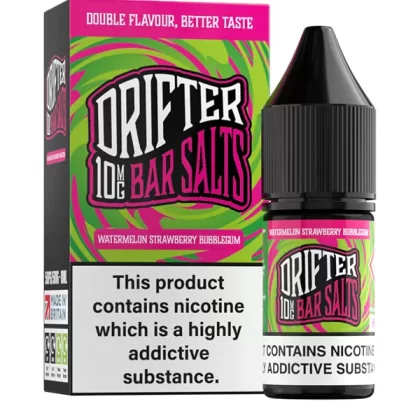 Watermelon Strawberry Bubblegum Drifter Bar Salts E-Liquid