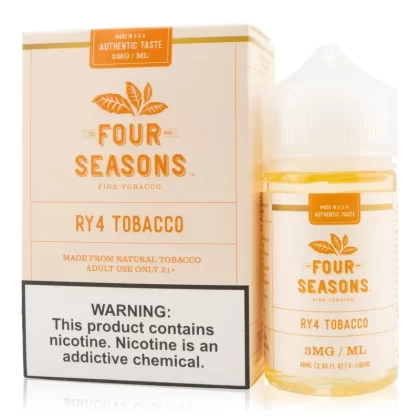 Four Seasons Salts RY4 Tobacco