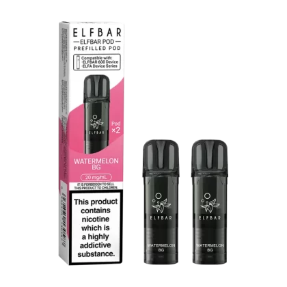 Watermelon BG Elfbar 600 Pods - Vapeshop Co