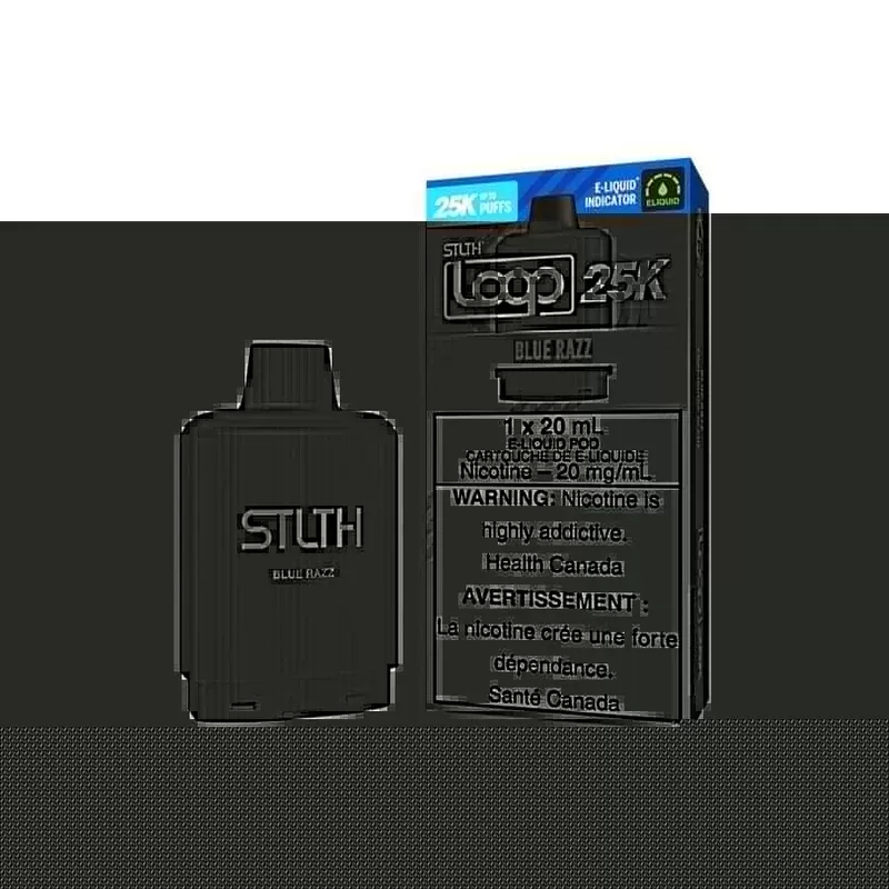 STLTH LOOP 25K POD PACK – BLUE RAZZ