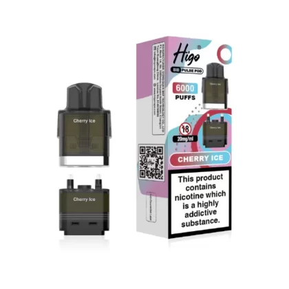 Higo BB Pulse 6000 Prefilled Pod Cherry Ice - 20mg