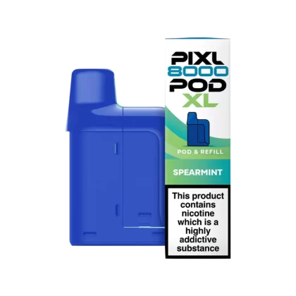 Spearmint Pixl 8000 Refill Pack - 20 mg - Vape Product (0E680A)