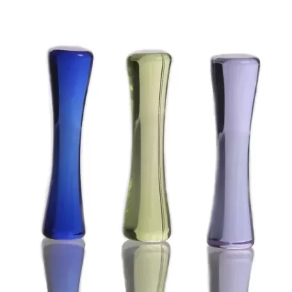 Bear Quartz Hourglass Pillar (set of 3)