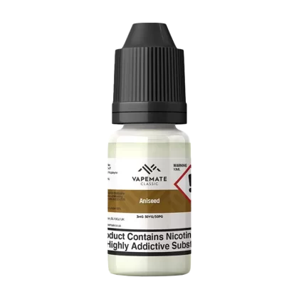 Vapemate Classic Aniseed 10ml - 50VG / 50PG / 6mg - Ecigwizard