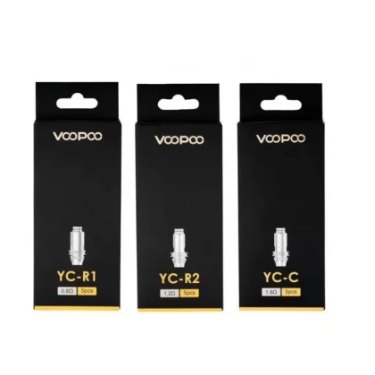VooPoo YC FInic PnP Coils YC-C/ YC-R1/ YC-R2 Pack of 5x Replacement Coils