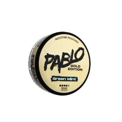 Woreczki nikotynowe PABLO Gold 20mg – Green Mint Snus AKCYZA