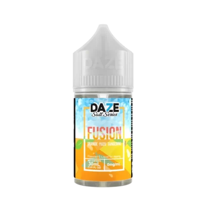 Orange Yuzu Tangerine Iced 7Daze Fusion Salts 30mL - 30MG