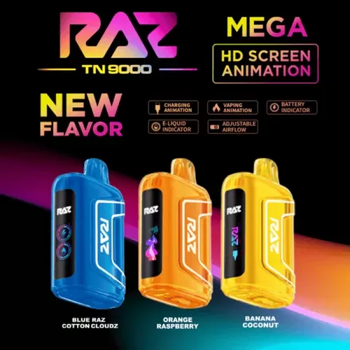 All Flavors – RAZ TN9000 – By Geekvape