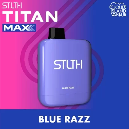 STLTH TITAN MAX Disposable Vape – Blue Razz