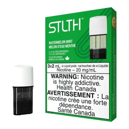 STLTH E-Liquid Pod Pack – Watermelon Mint - Nicotine Strength#20mg/ml