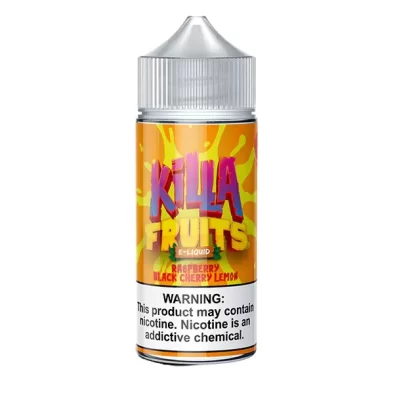 Sale $10.20 – Raspberry Black Cherry Lemon by Killa Fruits Series 100mL