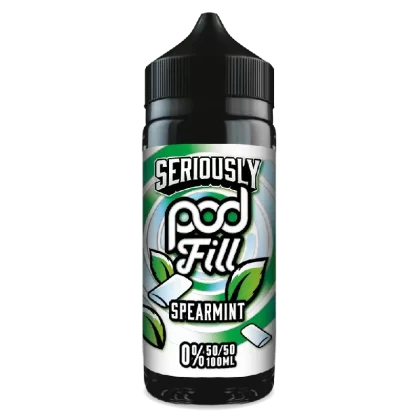 Doozy Pod Fill 100ml E-Liquid Shortfill Spearmint - Vape Product