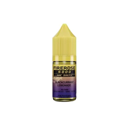 Elux Firerose 5000 Blackcurrant Lemonade Nic Salt - Strength