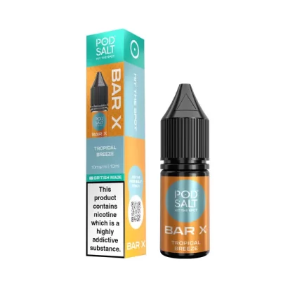 Tropical Breeze Nic Salt E-Liquid by Pod Salt Bar X - Ukecigstore