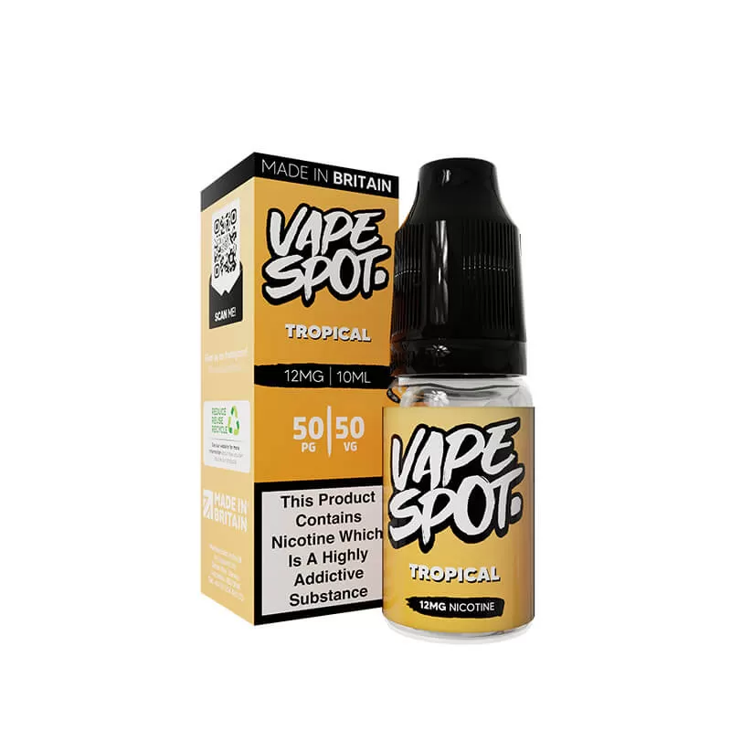 Vape Spot Tropical E-Liquid 10ml - Image 2