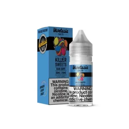 Vapetasia Salts Killer Sweets Rain Bops 30ml Synthetic Nicotine E-Juice - Eliquidsupply