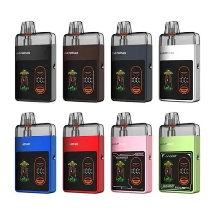 Vaporesso Eco Nano Pro Pod Vape Kit - Colour#Black>Coffee Brown>Coral Red>Emerald Green>Gunmetal>Ocean Blue>Sakura Pink>Silver (C9AA84)