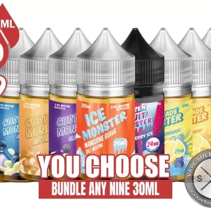 Monster Salt Bundle 9x30ml (270ml)