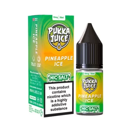 Pukka Juice Pineapple Ice Nic Salt - 10mg