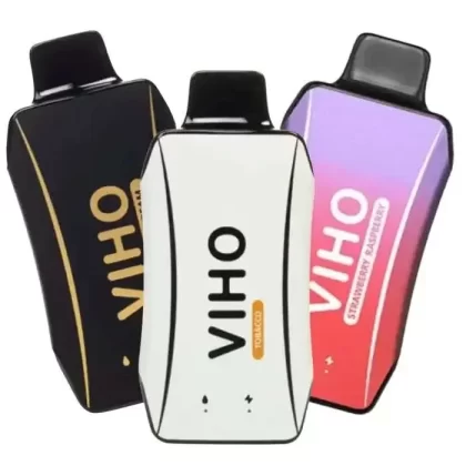 VIHO Turbo Vape - Single Pack; Banana Icy, Blue Pom Orange; Vape Product, Vape Product