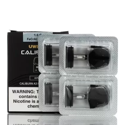 Uwell Caliburn A3 Replacement Pods (Pack of 4) - Vapordna