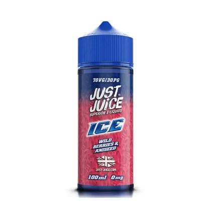 Wild Berries & Aniseed 100ml E-Liquid Shortfill by Just Juice Ice - Vapestreams Co