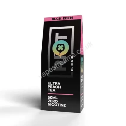 Ultra Peach Tea E-Liquid Shortfill by Riot Squad Black Edition - Vapestreams Co