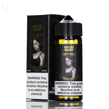 Suicide Bunny E-Liquid - Sucker Punch (Strawberry Dragonfruit Cream) - 120ml - 3mg