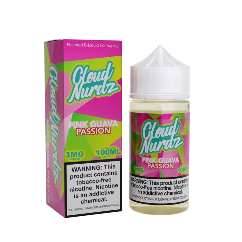 Cloud Nurdz Pink Guava eJuice - Vape Product